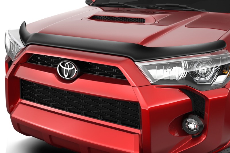 Toyota 4Runner Hood Shield - Front - Husky Liners - High-profile, Impact-resistant Acrylic - Smoke - `10-`24